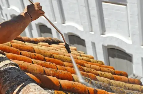 Nettoyage de toitures - Saint-Prim